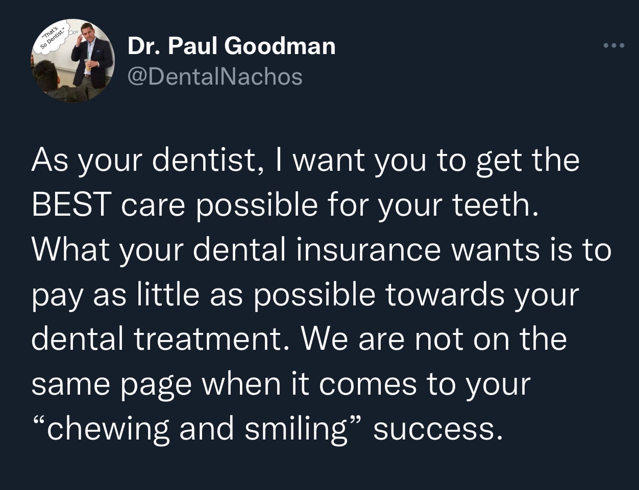 Insurance Tweet BEST Care