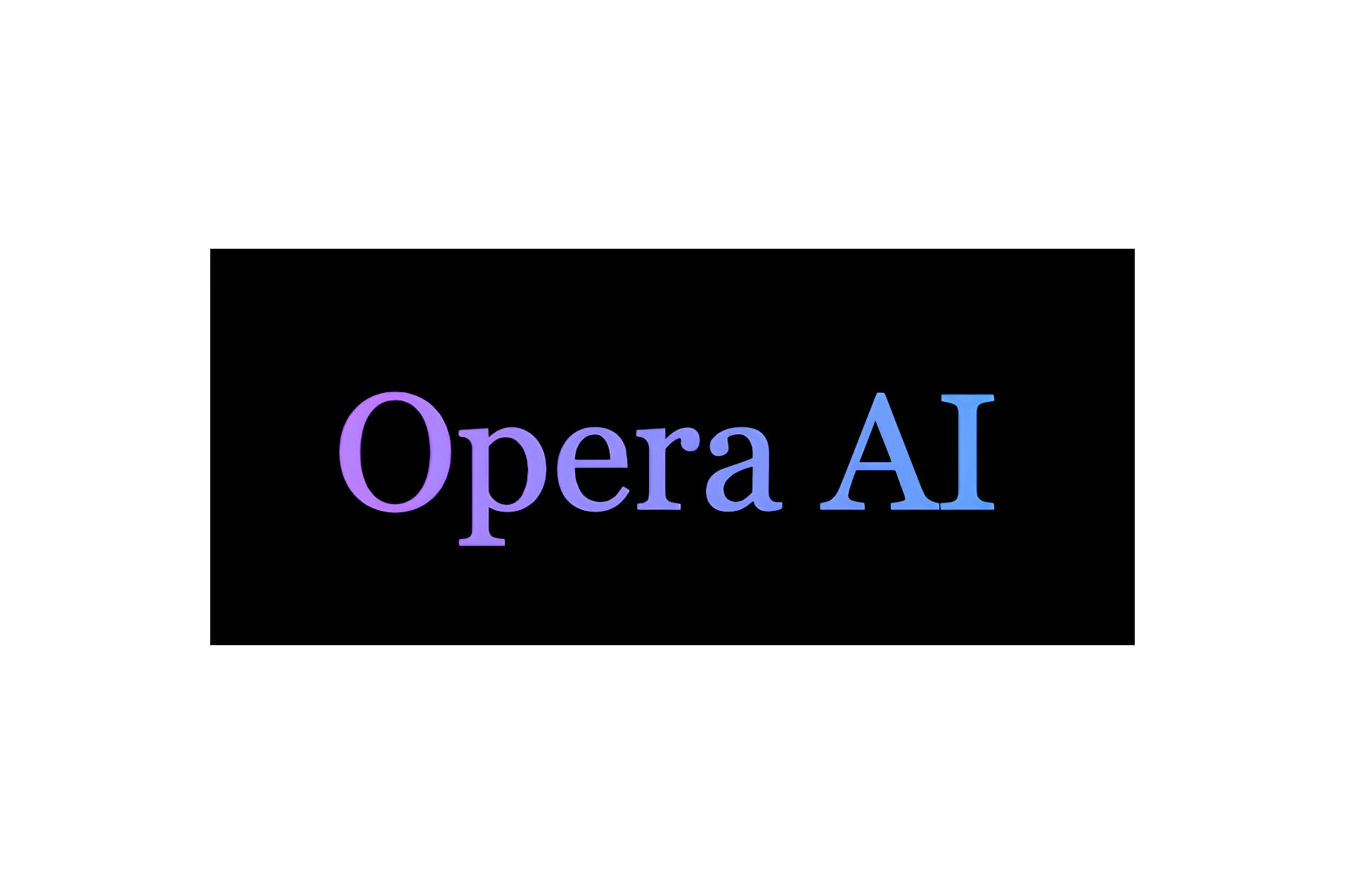Opera AI Logo