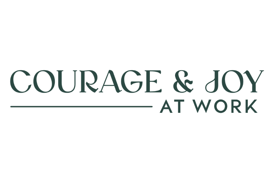 Courage & joy at work logo