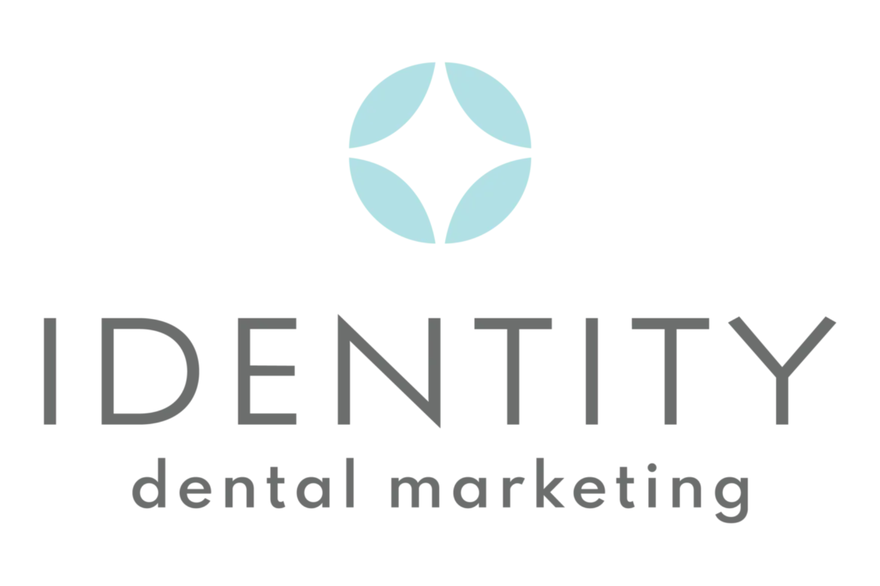 Identity dental marketing logo